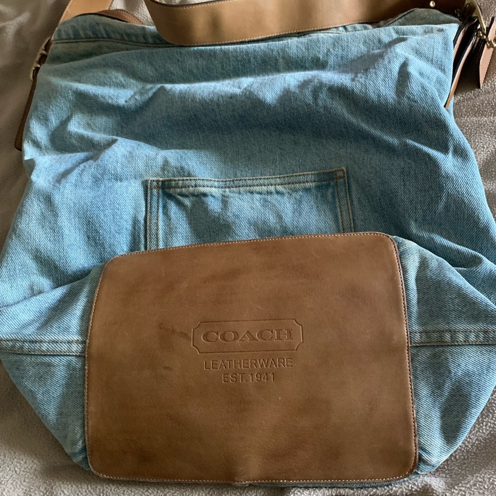 Coach large bucket bag!!